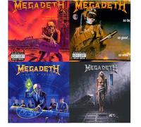Peace Sells But Who's Buying? - So Far,So Good,So What! - Rust In Peace - Countdown To Extinction - Megadeth 4 CD Album Bundling