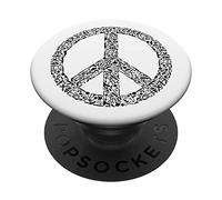 Peace-sign Pace segno di pace donna bambino uomo PopSockets PopGrip Adesivo