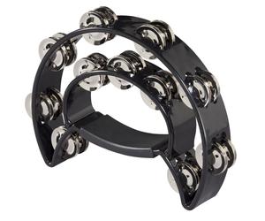 PEACE TM2B-BK Black Tamburello a Mezzaluna con 22 coppie di piattelli
