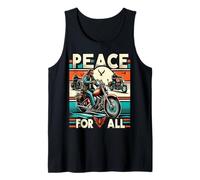 Peace to all Riders Ride for Unity & Brotherhood Tee Freedom Canotta