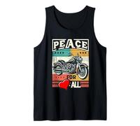 Peace to all Riders Ride for Unity & Brotherhood Tee Freedom Canotta