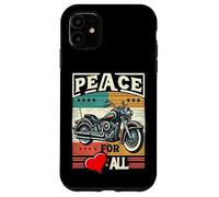 Peace to All Riders Ride for Unity & Brotherhood Tee Freedom Custodia per iPhone 11
