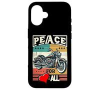 Peace to All Riders Ride for Unity & Brotherhood Tee Freedom Custodia per iPhone 16