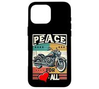 Peace to All Riders Ride for Unity & Brotherhood Tee Freedom Custodia per iPhone 16 Pro Max