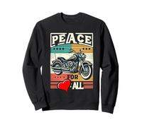 Peace to all Riders Ride for Unity & Brotherhood Tee Freedom Felpa
