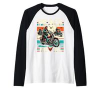 Peace to all Riders Ride for Unity & Brotherhood Tee Freedom Maglia con Maniche Raglan