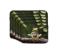 Peace Tree Frog Custodia per laptop da 10 pollici Custodia per laptop portatile antiurto moda borsa per laptop per donne uomini valigetta per laptop