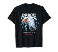 Peace USA Eagle Wild Quotes Find The Peace Within Yourself Maglietta