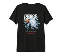 Peace USA Eagle Wild Quotes Find The Peace Within Yourself Maglietta Premium
