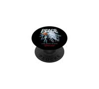 Peace USA Eagle Wild Quotes find The Peace within Yourself PopSockets PopGrip Adesivo