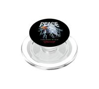 Peace USA Eagle Wild Quotes find The Peace within Yourself PopSockets PopGrip per MagSafe