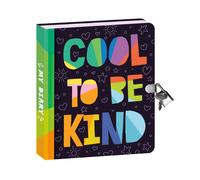 Peaceable Kingdom 625 Lock and Key Lined Page Diary for Kids Be Kind