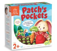Peaceable Kingdom Patch's Pockets - Gioco di corrispondenza dei colori per i più piccoli, divertente gioco di coniglietti e carote, sviluppa abilità motorie e riconoscimento del colore nei bambini di