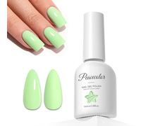 PEACECOLOR Smalto Semipermanente Unghie 10ml Smalto Verde Green Smalti Gel per Unghie Soak Off UV/LED Gel Nail Polish