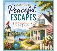 Peaceful Escapes: 60 Relaxing Scenes to Color & Unwind