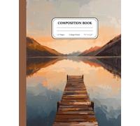 Peaceful Lake Sunset Journal: Nature-Inspired Notebook for Mindfulness & Creativity: Soft Golden Skies, Still Water & Quiet Reflection - Aesthetic Writing dairy for Relaxation & Focus