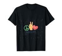 Peaceful Soul Peace Sign Hand Gesture Love Graphic Nature Maglietta