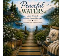 Peaceful Waters: Lakes, Rivers & Calming Coastal Escapes: A Colouring Book to Relax & Unwind