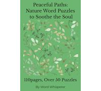 Peaceful Word Search. A Calming Word Search Journey Through Play