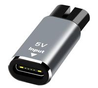 peaceking 5V Type-C Caricatore Adattatore, Adattatore con Indicatore di Carica Portatile per Philips One Blade Qp2734 Qp2824 Qp2724 Qp2834 Qp4631 Mg7930 Mg7950 Mg9530 7000 9000 Series