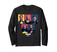 Peacemaker Character Squares Maglia a Manica
