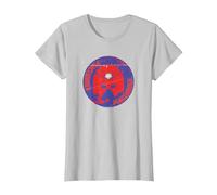 Peacemaker Helmet Icon Maglietta, Donna, Argento, XL