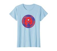 Peacemaker Helmet Icon Maglietta, Donna, Celeste, XL