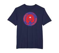 Peacemaker Helmet Icon Maglietta, Uomo Taglie Grandi, Navy, 2X Tall