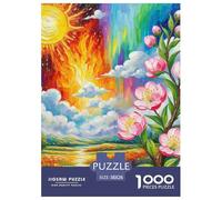 Peach Blossom1000 Piece Jigsaw Puzzle for Adults Educational Games Natural SceneryFun And Challenging Home Decors Great Gift Idea38x26cm/1000pcs