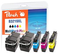 Peach - Cartucce d'inchiostro compatibili con Brother LC-3219XL