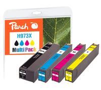 Peach Economy pack ink cartridges compatible with HP No. 973X.