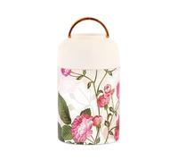 Peach Floral Rose Modern Stainless Steel Vacuum Insulated contenitore caldo pranzo per i bambini con cucchiaio per il pranzo durante la notte avena 17oz