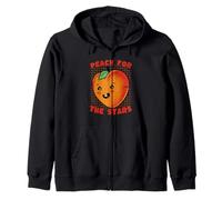 Peach for The Stars Kawaii Fruit Dreamer Felpa con Cappuccio