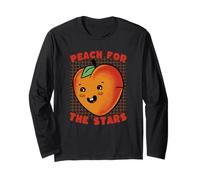Peach for The Stars Kawaii Fruit Dreamer Maglia a Manica