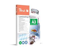 510418 pellicola per plastificatrice 25 pz, Film Trasparente, A3, 25 pz