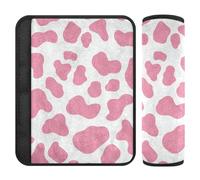 Peach Mucca Modello 2 pz seggiolino auto Strap Pads Imbottito Più Comfort Guida per la maggior parte delle auto funda para cinturón de carro