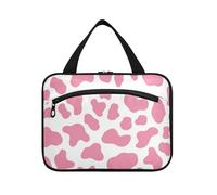 Peach Mucca Modello Hanging Borse per Viaggio con Gancio, Designer Carino Kit Bag per gli Uomini per Accessori da Viaggio per le Donne Hotel bolsas de maquillaje para Mujer L