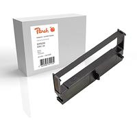Peach Nastro sostitutivo per Epson ERC 35, nero, nylon, 13 mm/8 m, nastro