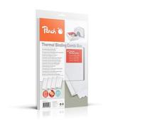 Peach PBT100-14 Thermal Binder Folder Combi Box 1,5 bis 6mm / 15-60 Blatt White
