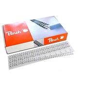 Peach Pettini per rilegatura a filo, 14 mm, argento, 3:1'', 34 anelli A4, 100 pz. PW143-01