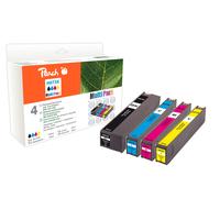 Peach PI300-750 cartuccia d'inchiostro 4 pz Compatibile Resa elevata (XL) Nero, Ciano, Magenta, Giallo NEW