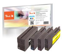 Peach PI300-932 cartuccia d'inchiostro 4 pz Compatibile Resa elevata (XL) Nero, Ciano, Magenta, Giallo NEW