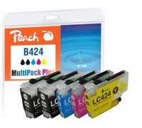 Peach PI500-390 cartuccia d'inchiostro 5 pz Compatibile Resa standard Nero Ciano Magenta Giallo NEW