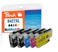 Peach PI500-402 cartuccia d'inchiostro 6 pz Compatibile Resa elevata (XL) Nero Ciano Magenta Giallo NEW