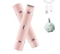 Peach Please Dual Head Shaver Women, 2025 New Peach Please 3.0 Dual Head Shaver for Women, 2 in 1 Electric & Trimmer, Suitable for All Parts of the Body (Pink)