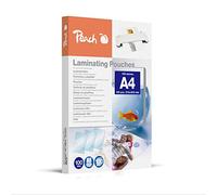 Peach Laminating Pouches A4, 100 mic, PP500-02, 100-pack