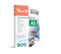 Peach PPR080 Laminating Pouch A3 80 Micron, Gloss, Pack of 25