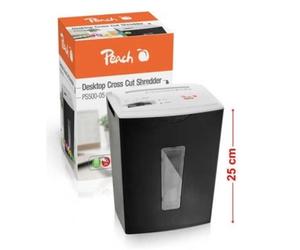 Peach PS500 05 Distruggi documenti, trita documenti 3 fogli 5 litri