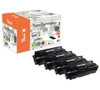 Peach PT707 cartuccia toner 4 pz Compatibile Nero, Ciano, Magenta, Giallo NEW