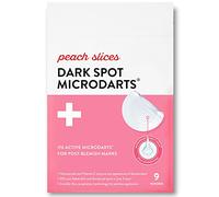 Peach Slices Microfreccette a macchie scure, per macchie scure, arrossamenti post-imperfezioni, auto-dissolubili, niacinamide, vitamina C, acido ialuronico e cica, vegane, cruelty free, 9 cerotti